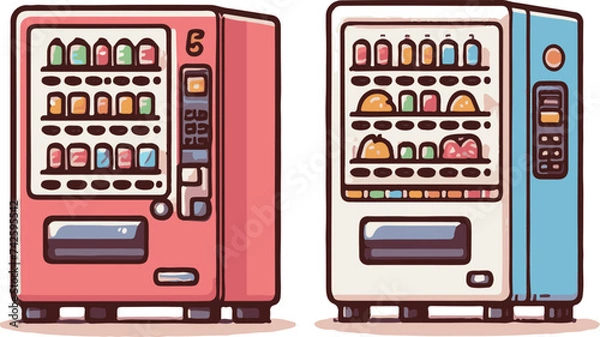 Obraz 自動販売機