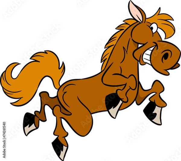 Obraz cartoon horse