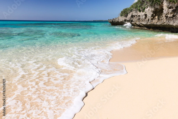 Obraz 沖縄県宮古島　砂山ビーチ