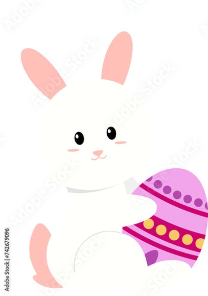 Fototapeta Easter Egg Bunny