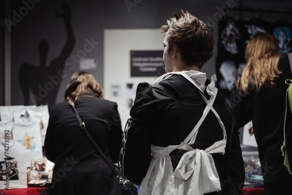 Obraz people in the mall