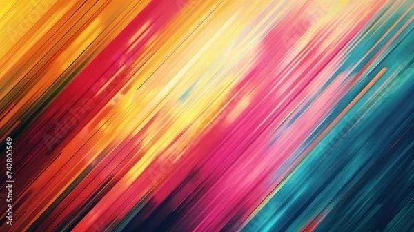Fototapeta background with warm and cold tones, vibrant colors generative ai