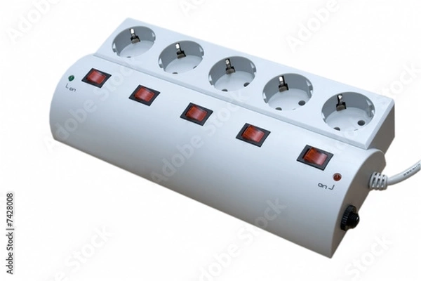 Obraz Extension cord isolated