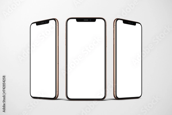 Obraz Realistic Mobile Mockup