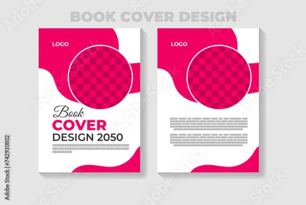 Fototapeta Vector marketing business print book cover template