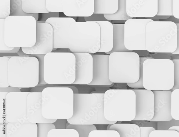 Obraz Abstract 3d geometric seamless pattern