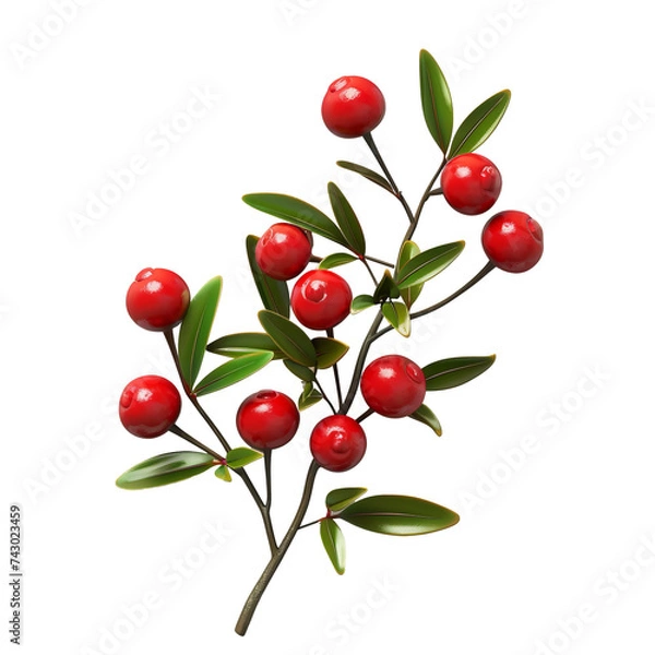 Obraz 3D Buffaloberry