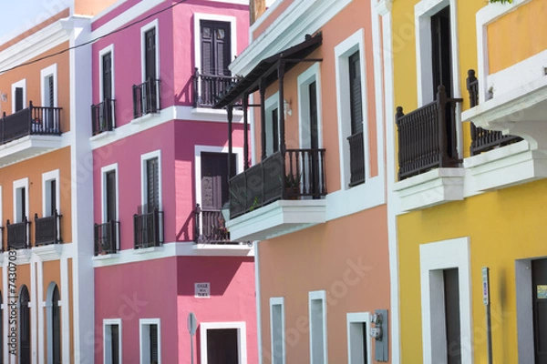 Obraz Puerto Rico architecture