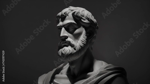 Fototapeta Thinker of the Ancient World. Intellectual Education of Aristotle