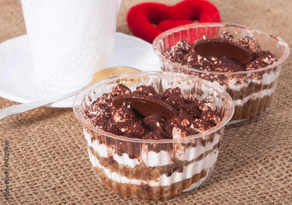 Obraz Cake Tiramisu.
