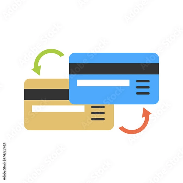 Obraz Bank transactions