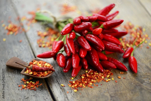 Obraz Deska chili