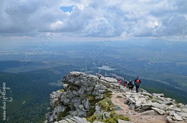 Obraz high tatras mountain view