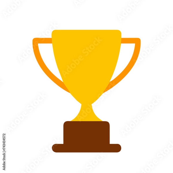 Obraz gold trophy cup