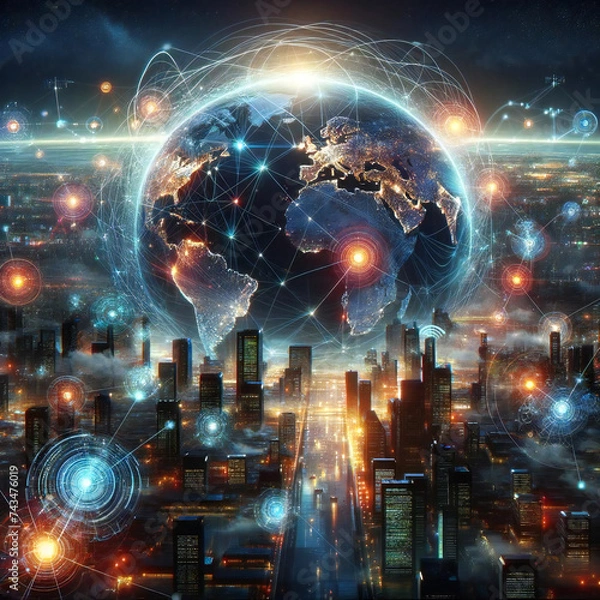 Fototapeta 進化する世界