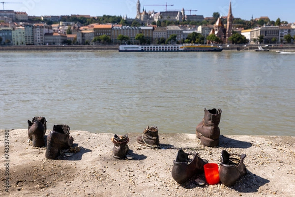 Obraz Holocaust memorial in Budapest