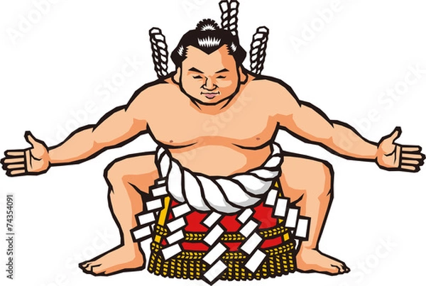 Obraz 土俵入り（不知火型）