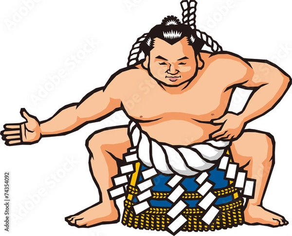 Obraz 土俵入り（雲竜型）