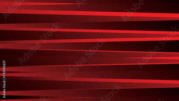 Obraz red black striped background, speed, straight line, acceleration, rush