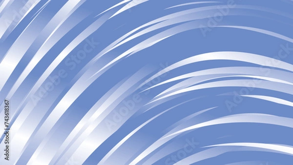 Obraz background with blue wave pattern
