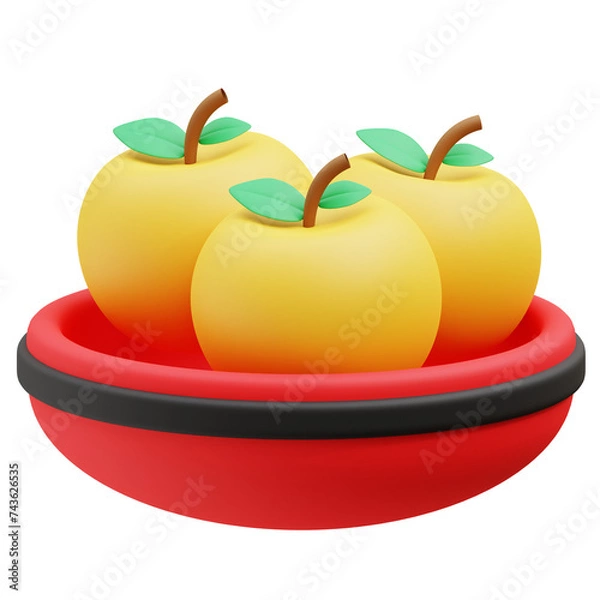 Obraz 3d Chinese Orange Fruit