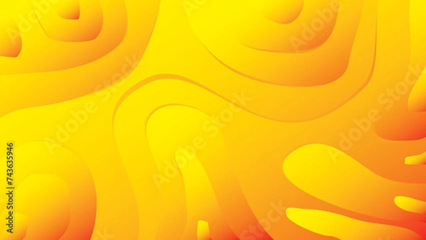 Obraz red, yellow and orange background with interesting gradations like lava flows