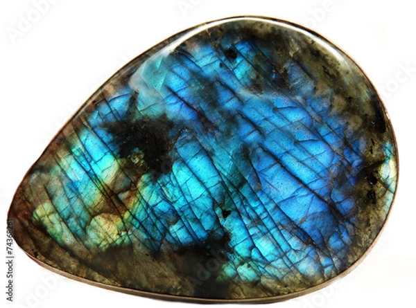 Obraz labradore geode geological crystals