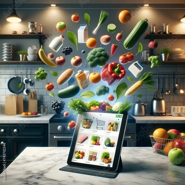 Fototapeta e commerce