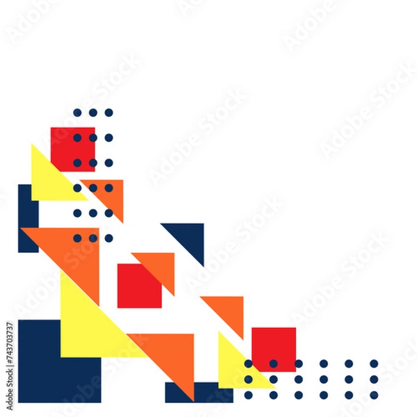 Fototapeta Geometric Corner