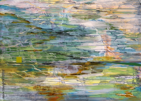 Obraz an abstract painting