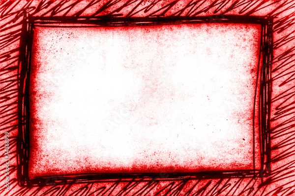 Obraz roter Hintergrund / Rahmen...