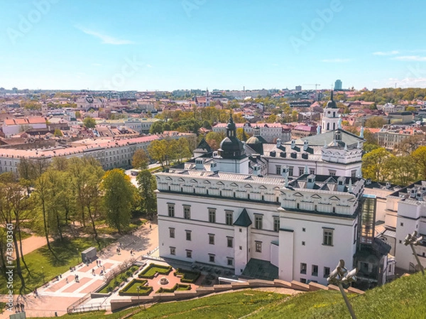 Fototapeta Palace of the Grand Dukes of Lithuania. Vilnius, Lithuania