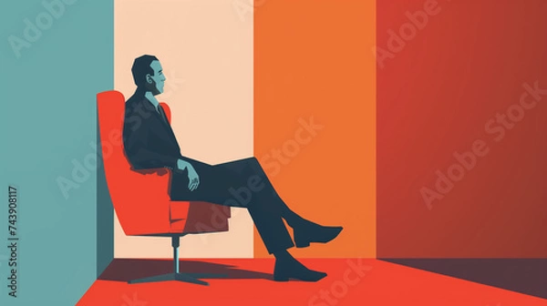 Fototapeta Corporate decision, business decision, corporate culture, business environment, decision making, senior leadership, business matters, business challenges, market decision, business options