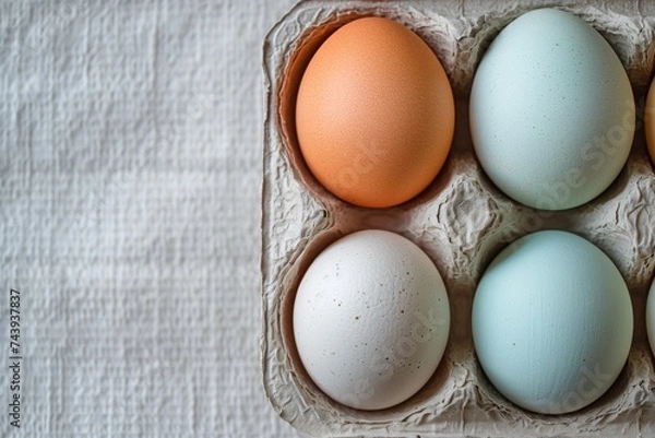 Obraz Eggs on the table