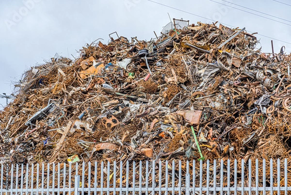 Obraz Złom stalowy