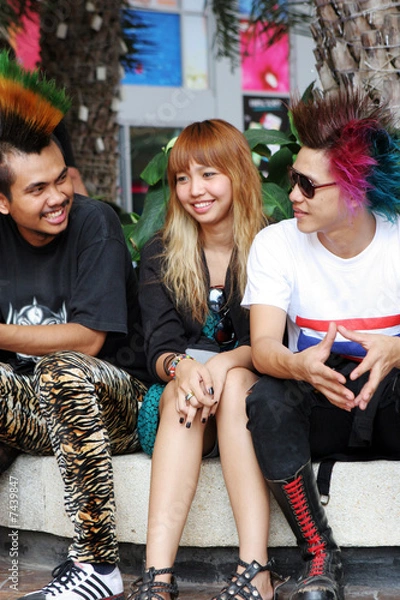 Fototapeta Punk fashion