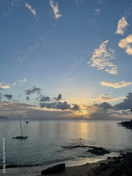 Obraz Sunset over Oahu