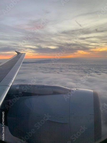 Obraz view from airplane window