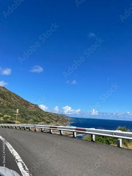 Obraz Road by the Ocean. 