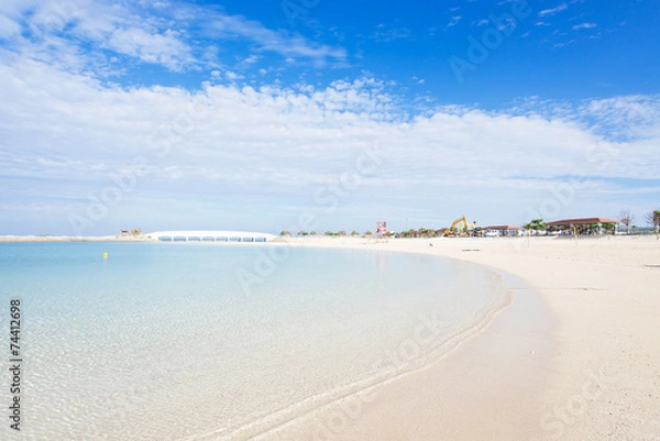 Fototapeta 沖縄のビーチ・美々ビーチ