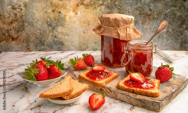 Obraz Strawberry Jam #06 - 202402