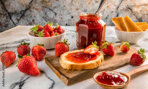 Obraz Strawberry Jam #02 - 202402