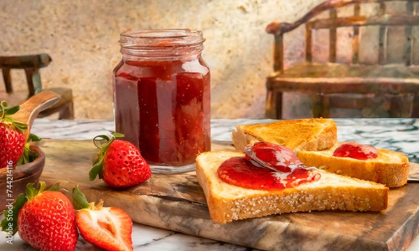 Obraz Strawberry Jam #03 - 202402