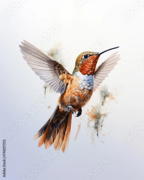Obraz Rufous Hummingbird