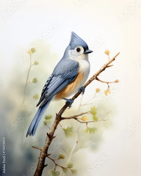 Obraz Tufted Titmouse