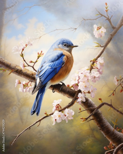 Obraz Western Bluebird