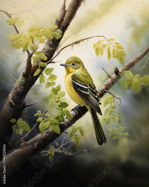 Obraz Yellow-bellied Flycatcher