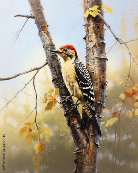 Obraz Yellow-bellied Sapsucker