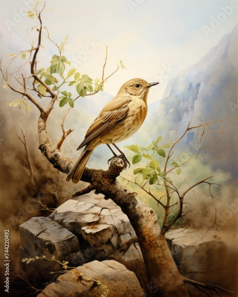 Obraz Clay-colored Thrush