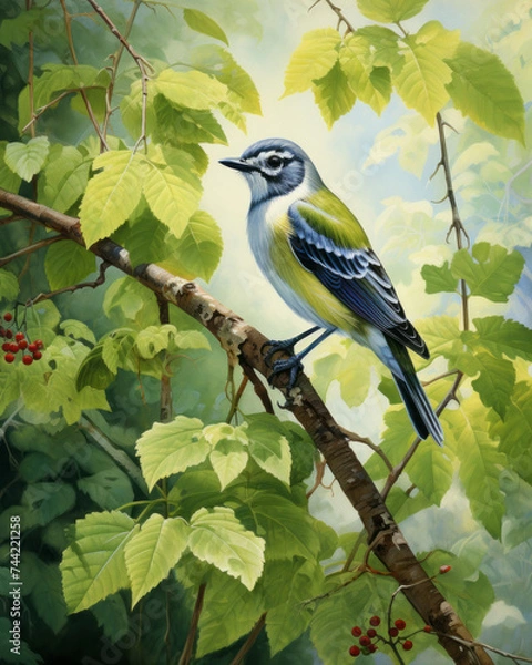 Obraz Blue-headed Vireo